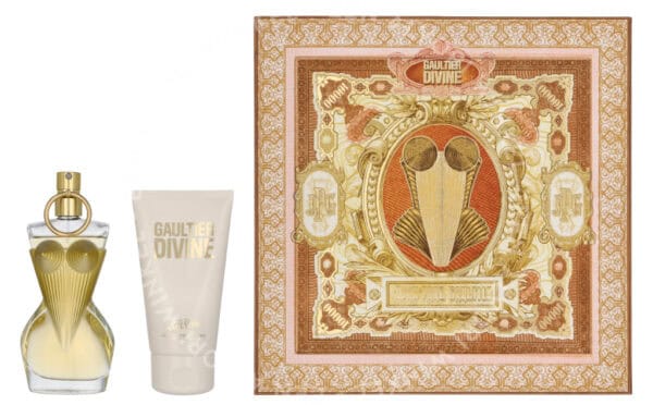 J.P. Gaultier Divine Giftset 125ml Edp Spray 50ml/Body Lotion 75ml