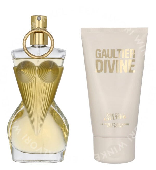 J.P. Gaultier Divine Giftset 125ml Edp Spray 50ml/Body Lotion 75ml - Afbeelding 2