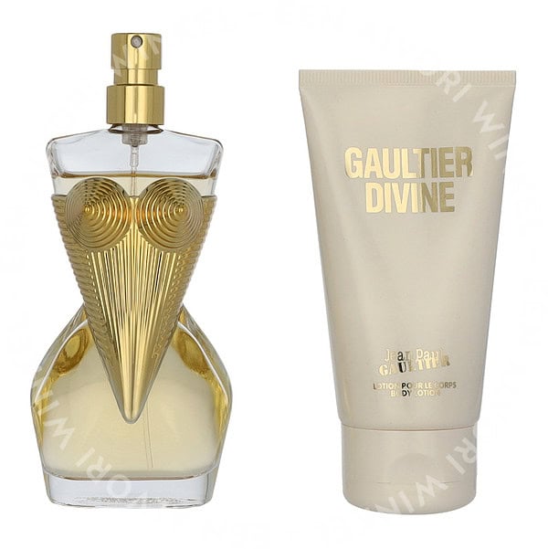J.P. Gaultier Divine Giftset 125ml Edp Spray 50ml/Body Lotion 75ml - Afbeelding 2