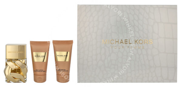 Michael Kors Pour Femme Giftset 150ml Edp Spray 50ml/Shower Gel 50ml/Body Lotion 50ml