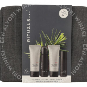 Rituals Homme Men's Care Set 240ml Shower Foam 50ml/2-in1 Hair And Body Wash 70ml/Body Lotion 70ml/Antiperspirant Spray 50ml