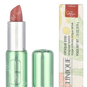 Clinique Pop Longwear Satin Lipstick 3,9g #31 Beige Pop