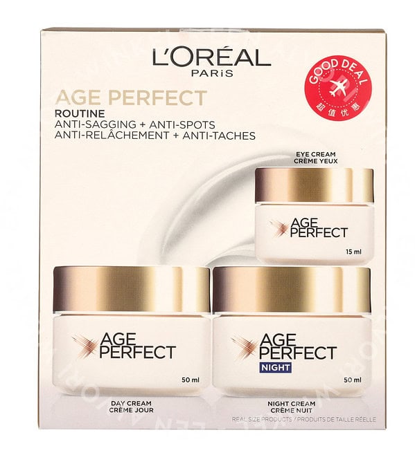 L'Oreal Age Perfect Programme 115ml Eye Cream 15ml/ Day Cream 50ml/Night Cream 50ml - Afbeelding 3