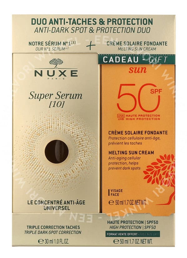 Nuxe Set 80ml The Universal Age-Defying Concentrate 30 ml/SUN Melting Cream High Protection SPF50 Face 50 ml - Afbeelding 3