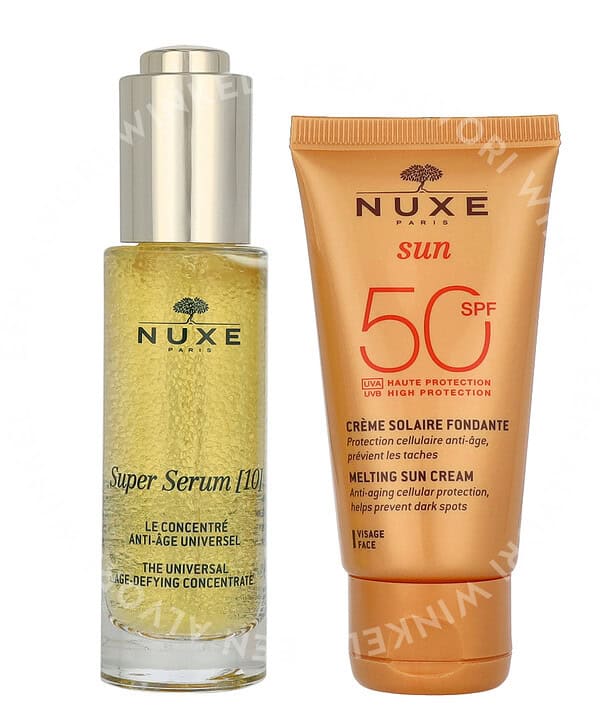 Nuxe Set 80ml The Universal Age-Defying Concentrate 30 ml/SUN Melting Cream High Protection SPF50 Face 50 ml - Afbeelding 2