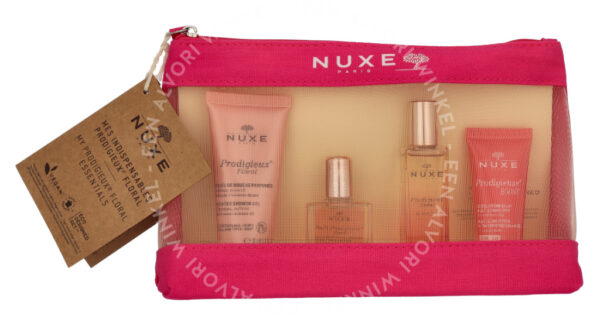 Nuxe Huile Prodigieuse Floral Travel Kit 70ml Shower Gel 30ml/Oil 10ml/Edp Spray 15ml/Face Gel-Cream 15ml - Afbeelding 2