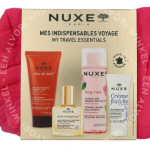 Nuxe My Travel Essentials Kit Very Rose 105ml Micellar Water 50ml/Cream 15ml/Oil 10ml/Cleansing Gel 30ml