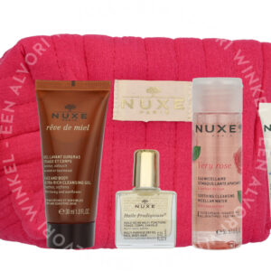 Nuxe My Travel Essentials Kit Very Rose 105ml Micellar Water 50ml/Cream 15ml/Oil 10ml/Cleansing Gel 30ml