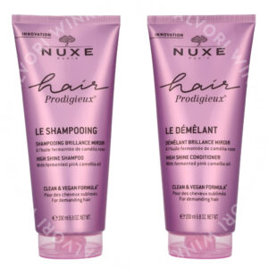 Nuxe Hair Prodigieux Set 400ml High Shine Shampoo 200ml / High Shine Conditioner 200ml