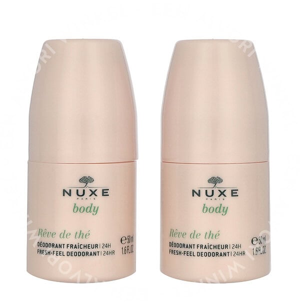 Nuxe Reve De The Duo Set 100ml Fresh Feel Deodorant 24H Roll-On 2 x 50 ml