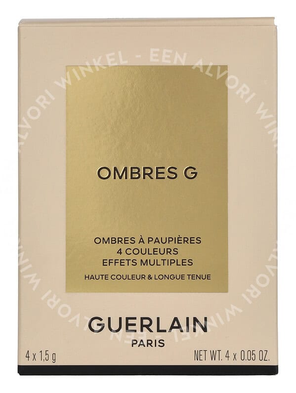 Guerlain Ombres G 4 Colors Eyeshadow Palette 6g #555 Metal Butterfly - Afbeelding 3