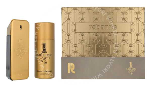 Paco Rabanne 1 Million Giftset 250ml Edt Spray 100ml/Deodorant Spray 150ml