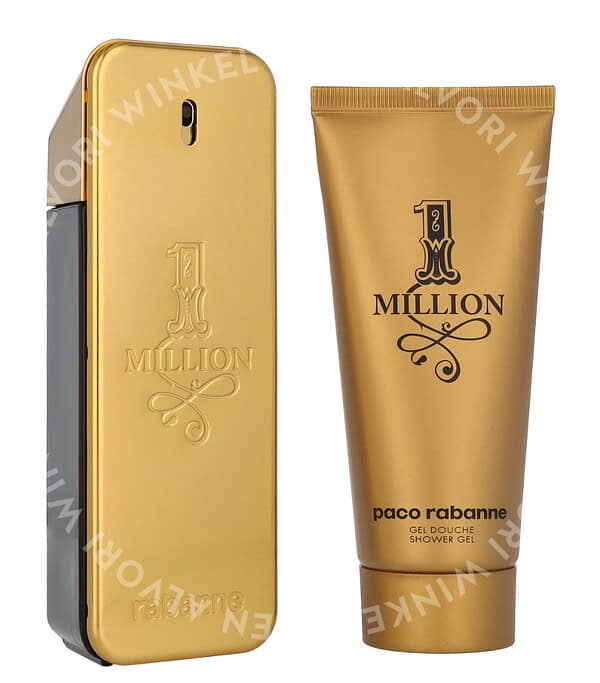 Paco Rabanne 1 Million Giftset 200ml Edt Spray 100ml/Shower Gel 100ml - Afbeelding 2