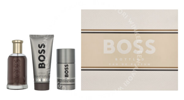Hugo Boss Bottled Eau De Parfum Giftset 275ml Edp Spray 100ml/Shower Gel 100ml/Deo Stick 75ml