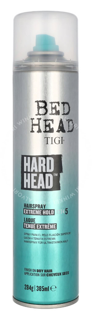 Tigi BH Hard Head Hairspray 385ml Extreme Hold 5