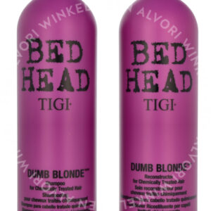 Tigi BH Dumb Blonde Tween Set 1500ml Shampoo 750ml/Conditioner 750ml - Reconstruction For Chemically Treated Hair