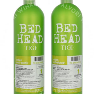 Tigi BH Re-Energize Tween Set 1500ml Shampoo 750ml/Conditioner 750ml - Rehab For Normal Hair