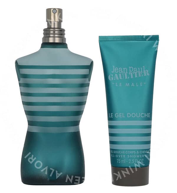 J.P. Gaultier Le Male Giftset 200ml Edt Spray 125ml/Shower Gel 75ml - Afbeelding 2