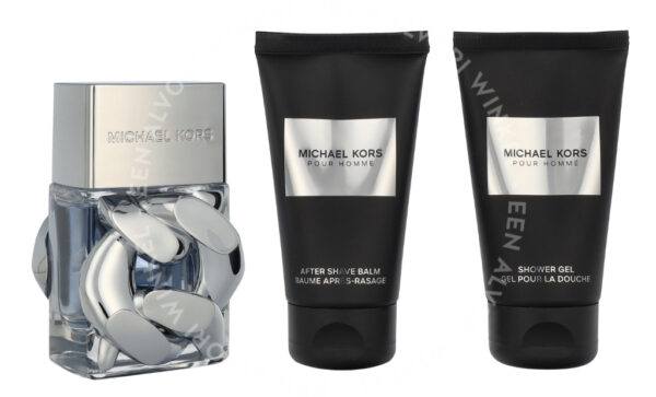 Michael Kors Pour Homme Giftset 150ml Edp Spray 50ml/Shower Gel 50ml/After Shave Balm 50ml - Afbeelding 2