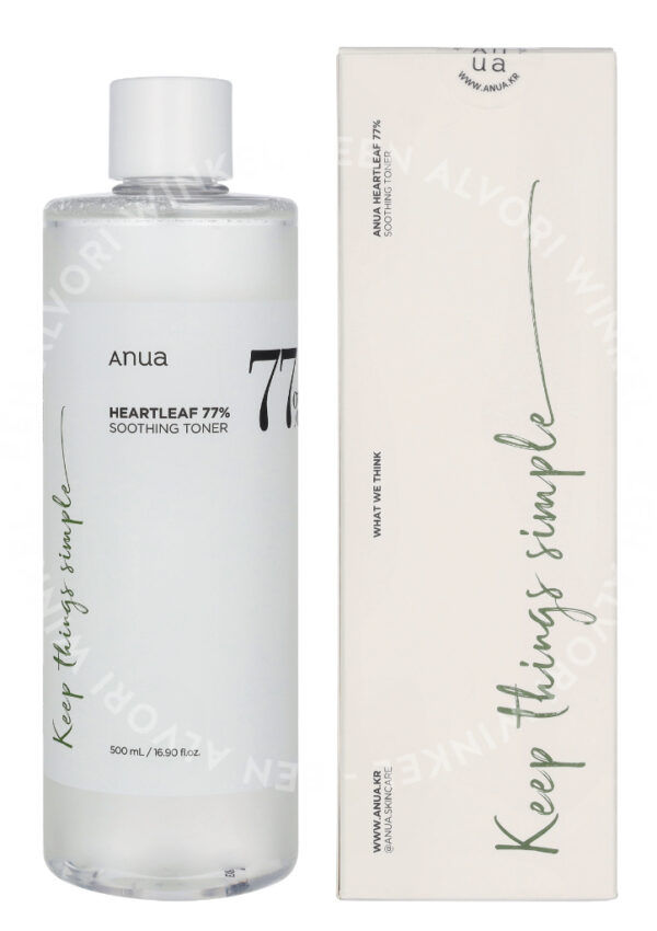 Anua Heartleaf 77% Soothing Toner 500ml