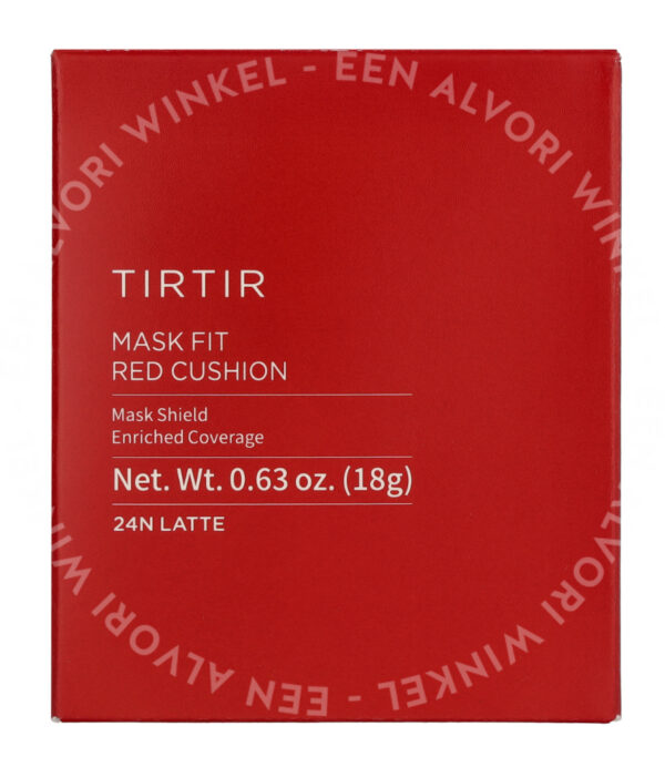 Tirtir Mask Fit Red Cushion Foundation SPF40 18g #24N Latte - Afbeelding 3