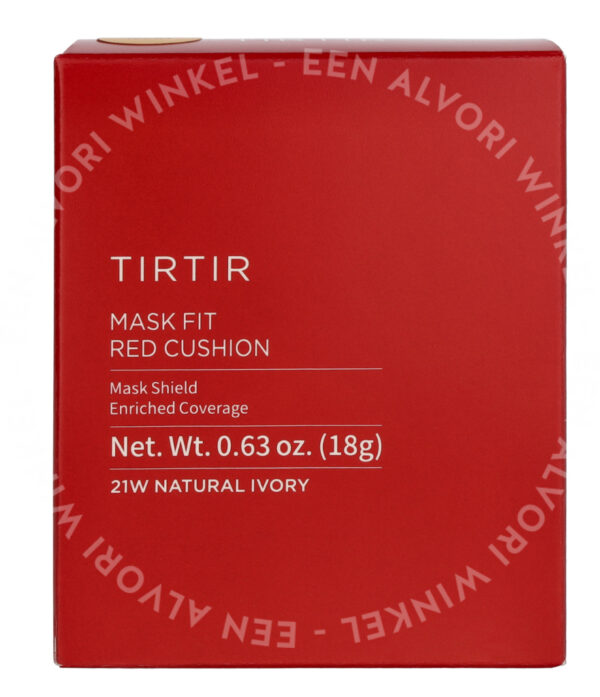 Tirtir Mask Fit Red Cushion Foundation SPF40 18g #21W Natural Ivory - Afbeelding 3