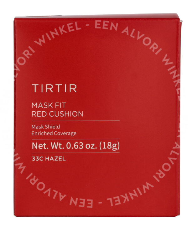 Tirtir Mask Fit Red Cushion Foundation SPF40 18g #33C Hazel - Afbeelding 3