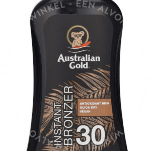 Australian Gold Instant Bronzer Spray Gel Sunscreen SPF30 237ml