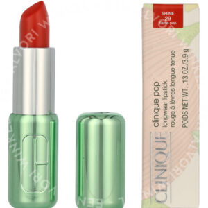 Clinique Pop Longwear Shine Lipstick 3,9g #11 FlamePop