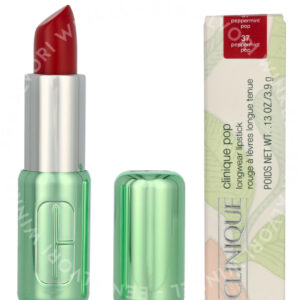 Clinique Pop Longwear Satin Lipstick 3,9g #37 Peppermint Pop