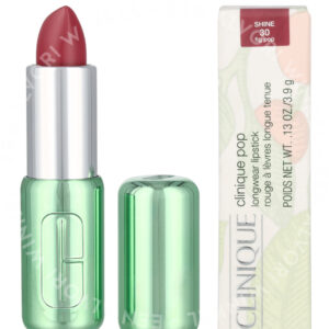 Clinique Pop Longwear Shine Lipstick 3,9g #12 Fig Pop