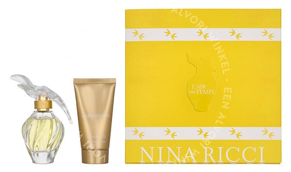 Nina Ricci L'Air Du Temps Giftset 125ml Edt Spray 50ml/Body Lotion 75ml