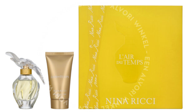 Nina Ricci L'Air Du Temps Giftset 125ml Edt Spray 50ml/Body Lotion 75ml