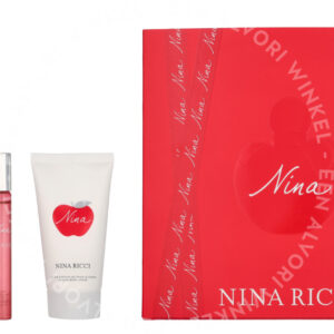 Nina Ricci Nina Giftset 165ml Edt Spray 80ml/Body Lotion 75ml/Edt Rollerball 10ml