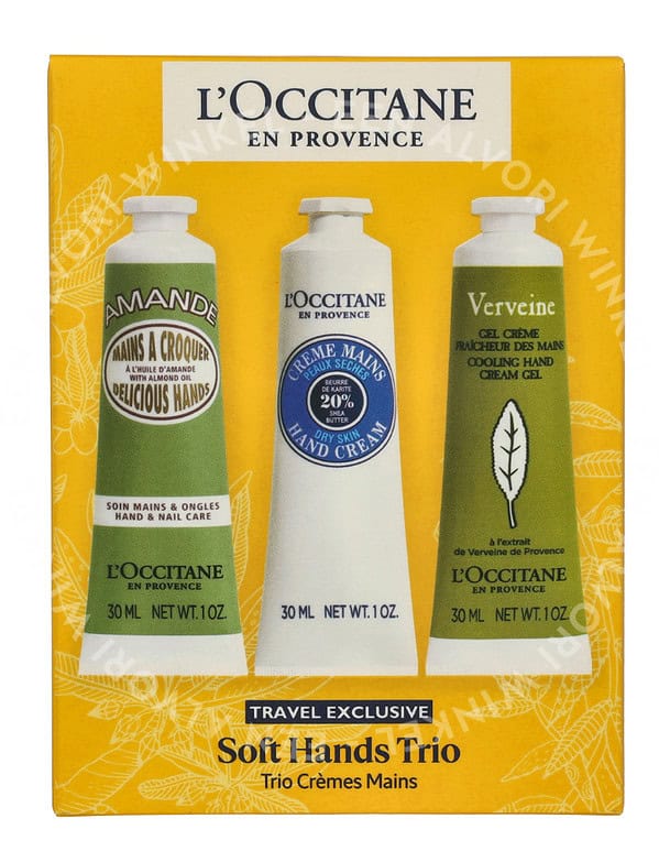 L'Occitane Soft Hands Trio Set 90ml Almond Delicious 30ml / Shea Butter 30ml / Verveine Cooling 30ml - Afbeelding 3