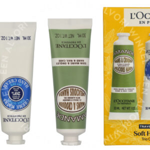 L'Occitane Soft Hands Trio Set 90ml Almond Delicious 30ml / Shea Butter 30ml / Verveine Cooling 30ml