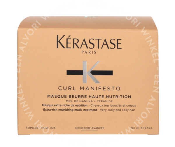 Kerastase Curl Manifesto Extra-Rich Nourishing Mask Treatm. 200ml Curly & Coily Hair - Afbeelding 3