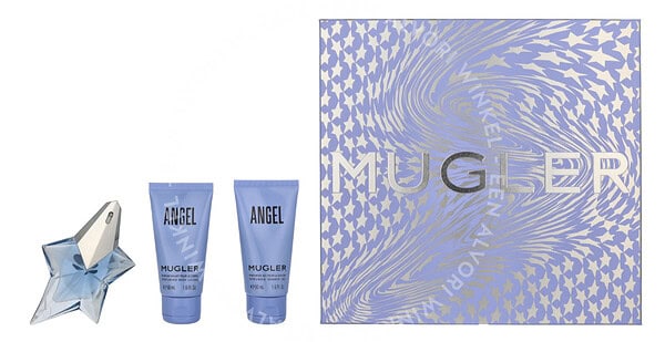 Thierry Mugler Angel Giftset 125ml Edp Spray 25ml/Body Lotion 50ml/Shower Gel 50ml