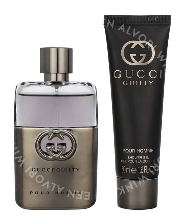 Gucci Guilty Pour Homme Giftset 100ml Edt Spray 50ml/Shower Gel 50ml - Afbeelding 2