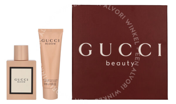 Gucci Bloom Giftset 100ml Edp Spray 50ml/Body Lotion 50ml