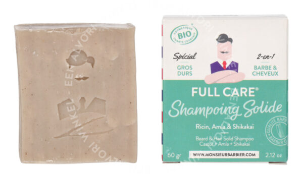 Mr Barbier Beard & Hair Solid Shampoo 60g