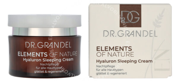 Dr. Grandel Elements of Nature Hyaluron Sleeping Cream 50ml For All Skin Types