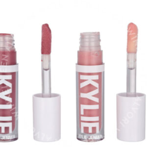 Kylie Cosmetics Lip Gloss Set 9.66ml Pink Trouble 3.22 ml /Rose Temptation 3.22 ml / Berry Kiss  3.22 ml