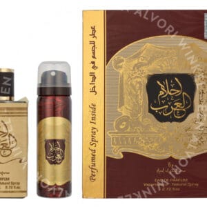 Ard Al Zaafaran Ahlam Al Arab Giftset 130ml Edp Spray 80ml/Deodorant Spray 50ml