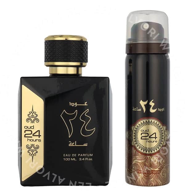 Ard Al Zaafaran Oud 24 Hours Giftset 150ml Edp Spray 100ml/Deo Spray 50ml - Afbeelding 2