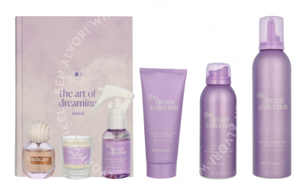 Rituals The Dream Collection Giftset 515ml Foaming Shower Gel 200 ml/Body Cream 100 ml/Body Lotion Mousse 150 ml/Home Parfum 50 ml/Edp Spray 15 ml - Afbeelding 2