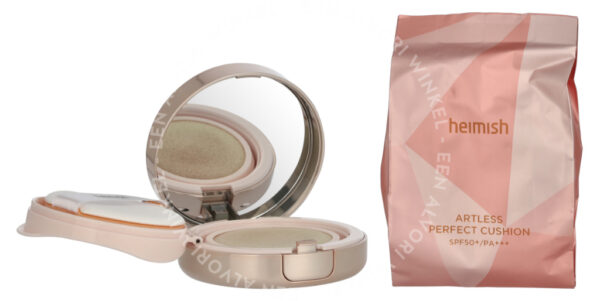 Heimish Artless Perfect Cushion SPF50+ PA+++ 26g No.21 Light Beige - 2 x 13 gr - Afbeelding 2