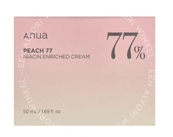 Anua Peach 77% Enriched Cream 50ml - Afbeelding 3