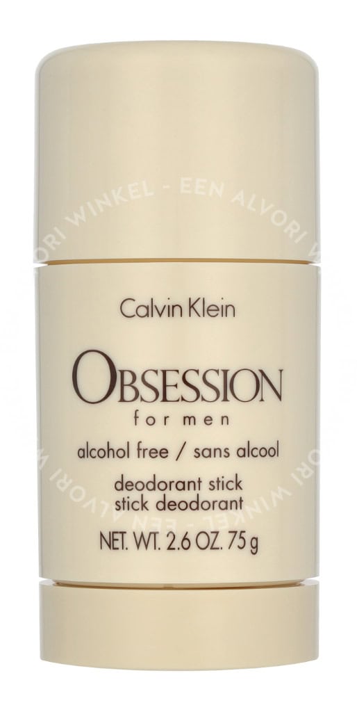Calvin Klein Obsession For Men Deo Stick 75ml Alcohol Free - Afbeelding 2