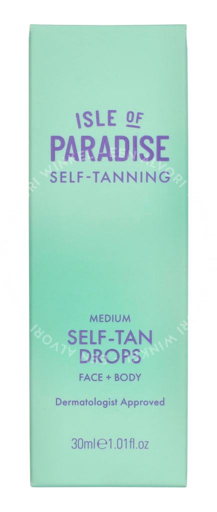 Isle of Paradise Self-Tan Drops Face + Body 30ml Medium - Afbeelding 2